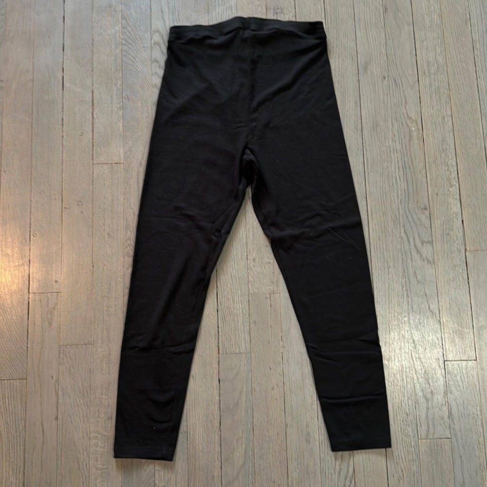 asos Maternity Pregnancy Over the Belly Black Leggings Pants
